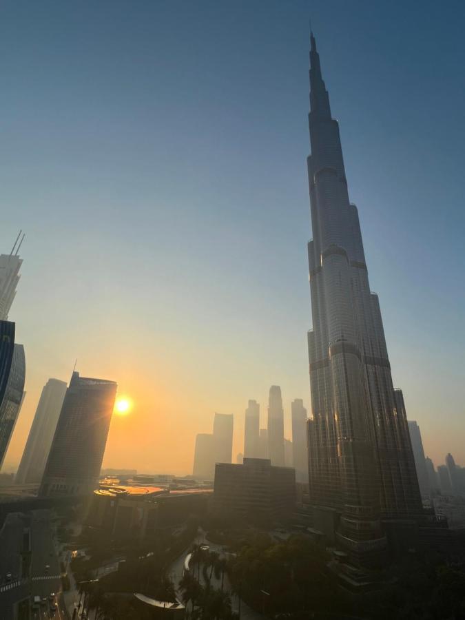 Prestige Living 1Br With Full Burj Khalifa View By Auberge Dubaj Kültér fotó