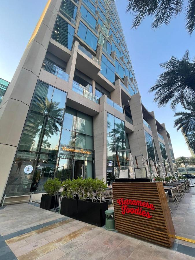 Prestige Living 1Br With Full Burj Khalifa View By Auberge Dubaj Kültér fotó