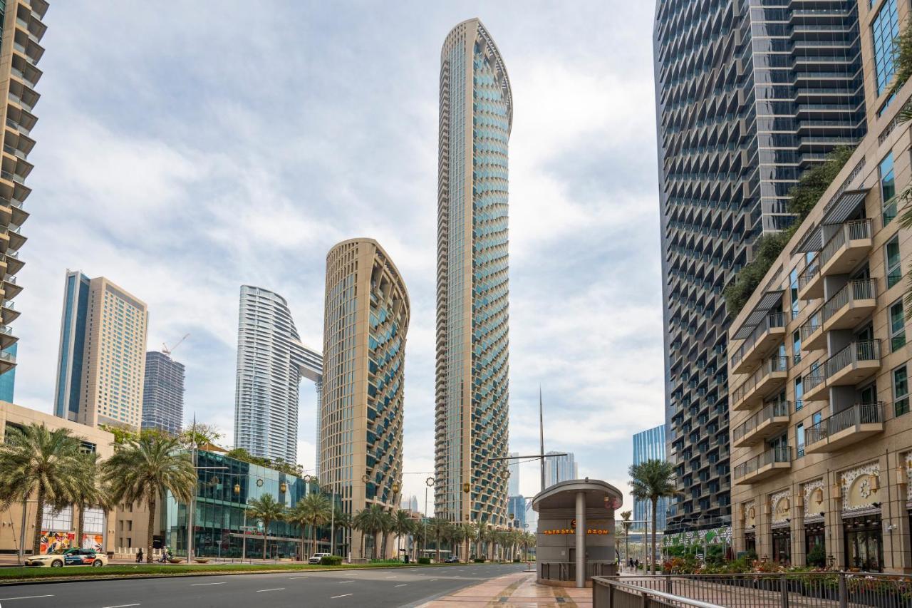 Prestige Living 1Br With Full Burj Khalifa View By Auberge Dubaj Kültér fotó
